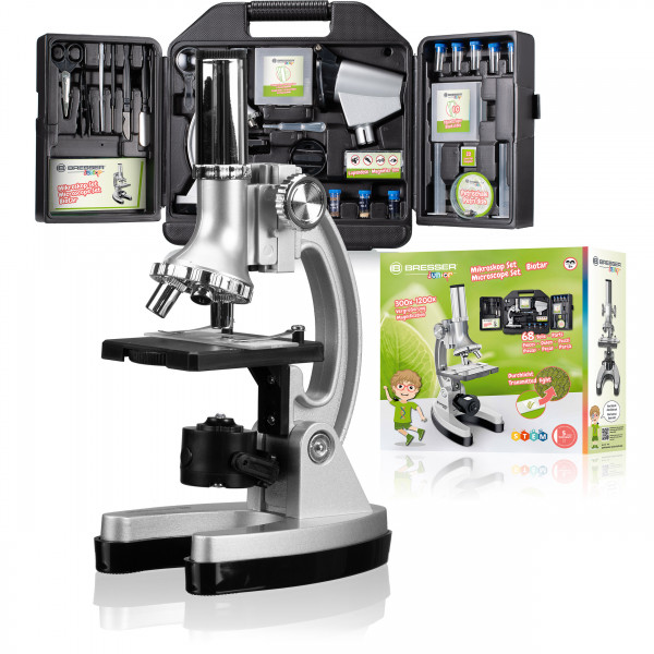 Bresser Junior Biotar DLX 300x-1200x microscope (with case) 