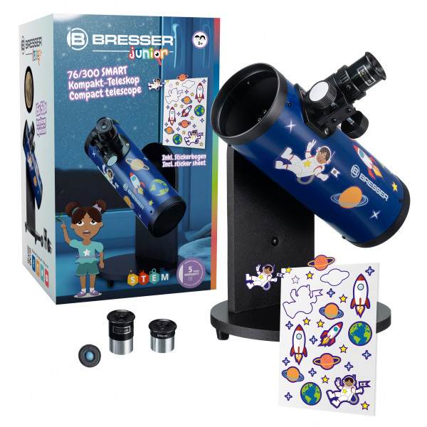 Bresser Junior 76/300 Compact Smart telescope
