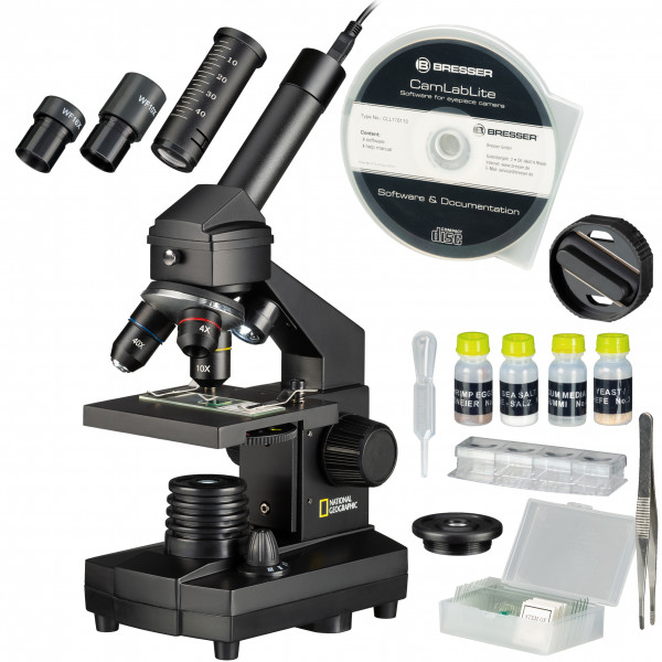 National Geographic 40x-1024x microscope set