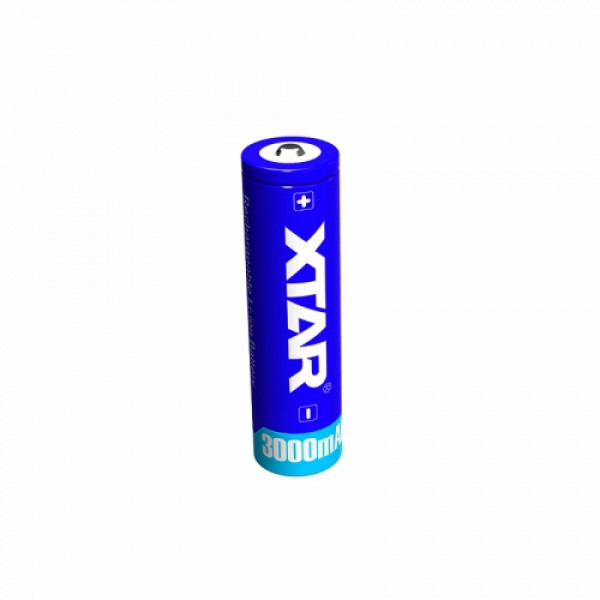 XTAR 18650 3.7V 3000mAh Li-ion battery