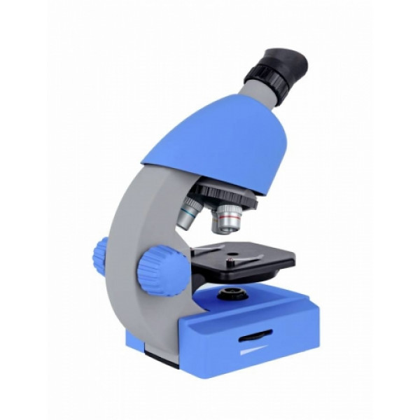 blau Bresser Junior Mikroskop 40x-640x 