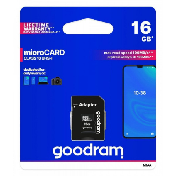 Goodram Micro SD card 16GB